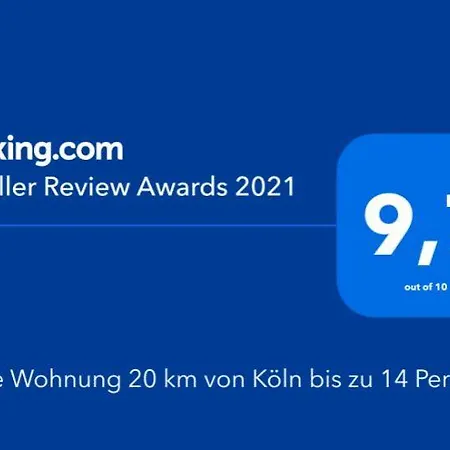 Lägenhet Grosse 20 Km Von Koeln Bis Zu 17 Personen Rösrath